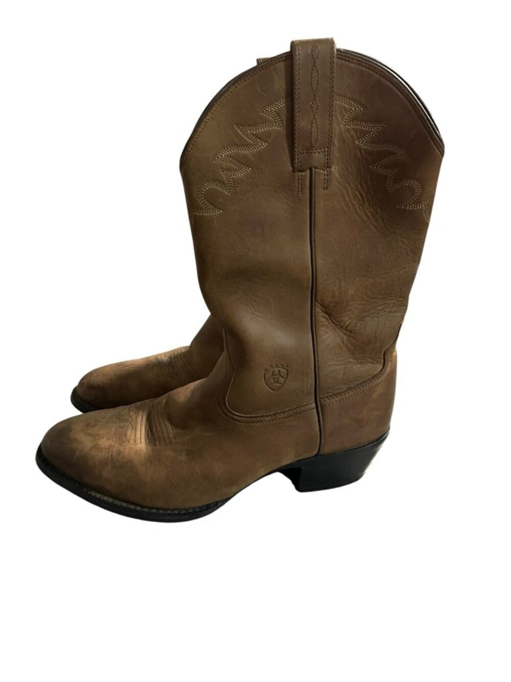ARIAT Sedona 34625 Cowboy Boots Brown Soft Leather Western Mens Size 9.5 EE